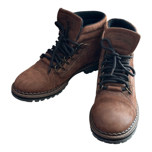 Panama Jack Women's Tigger Leather Brown Boots Size 6.5 - Picture 6 of 9